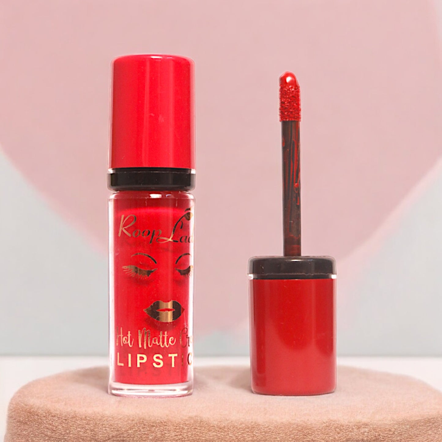 Rooplady Liquid Matte Lipstick for Women, Hot Matte Cream lipstick