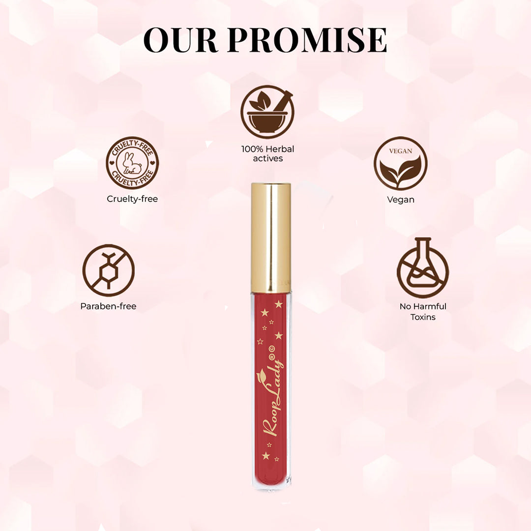 Rooplady Sindoor Liquid HD Matt sindoor for women Red