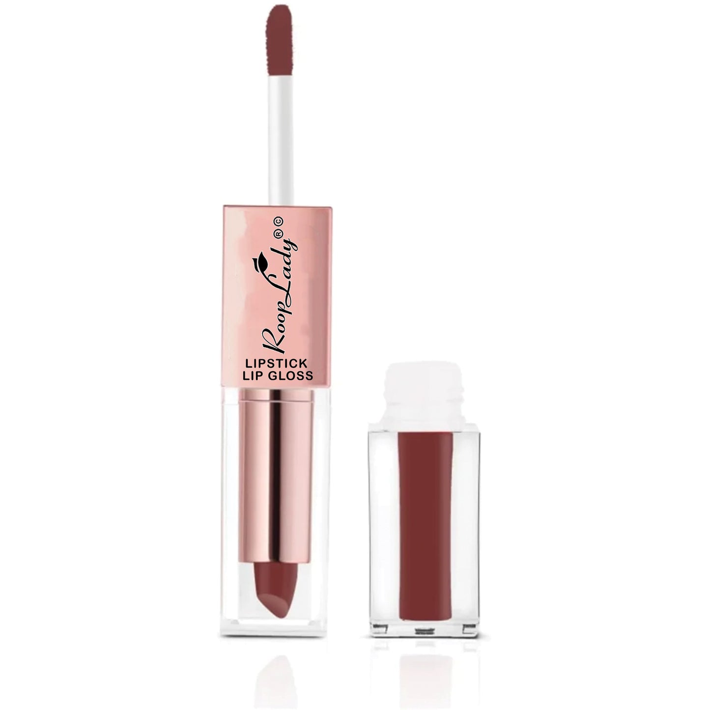 Roop Lady 2 in 1 Matte Lipstick And Liquid Lip Long Lasting Gloss Matte Lipstick Makeup