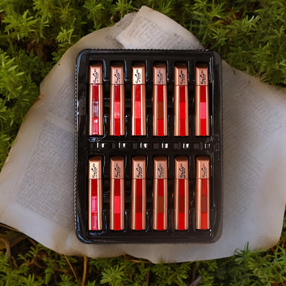 RoopLady 3 in 1 Natural Lip Rich Lipstick mix color (Pack of 12)