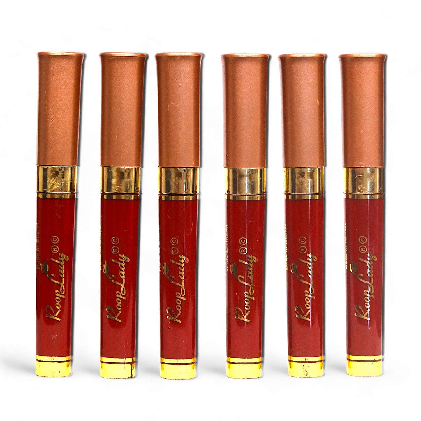Rooplady Herbal Liquid Sindoor, Long Lasting Chemical Free & Waterproof R-11 (Pack of 12)