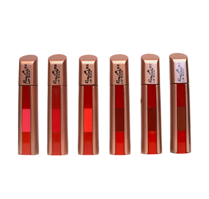 RoopLady 3 in 1 Natural Lip Rich Lipstick mix color (Pack of 12)