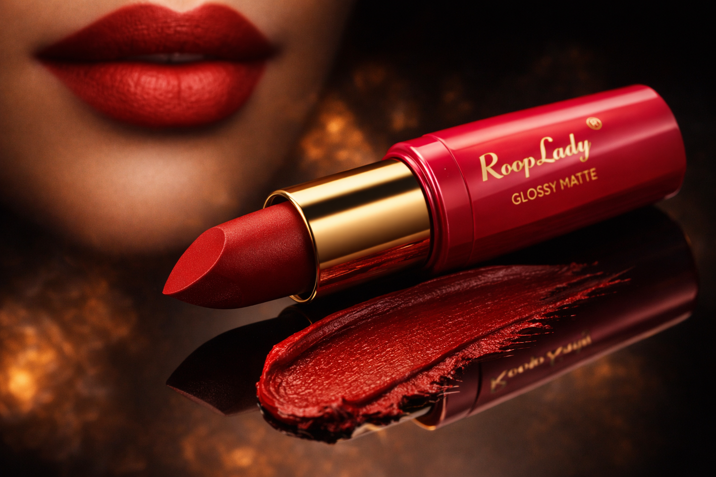 Rooplady 12 Shades Glossy Matte Liquid Lipstick Set | Waterproof Long-Lasting Lip Colors