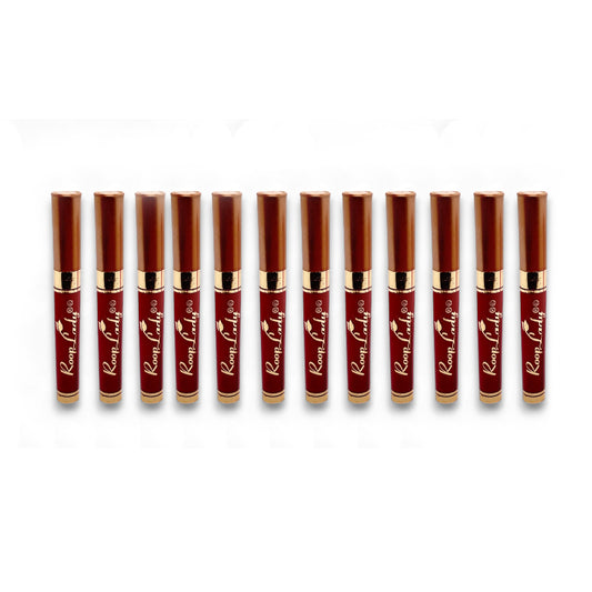 RoopLady Natural Sindoor Chemical free & Waterproof Herbal sindoor for women Liquid R-10 (Pack of 12)